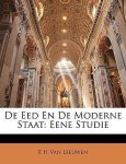 E H Van Leeuwen - De eed en de moderne staat