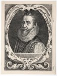 Passe, Crispijn van de I (1564-1637) - [Original engraving/gravure by Crispijn van de Passe I] Portrait of Hugo de Groot/Portret van Hugo de Groot.