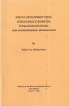 McNamara, Robert S. - Africa's development crisis: agricultural stagnation, population explosion, and environmental degradation