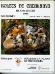  - BOLETS DE CATALUNYA -  III. Col·lecció 1984 - 50 Làmines