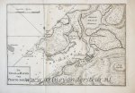 Isaak Tirion (1705-1765) - [Antique print, cartography] De Stad en Haven (harbour) van PORTO-BELLO (Panama), published 1765.