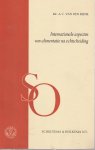 Blink, A.C. van den - Internationale aspecten van alimentatie na echtscheiding - Rede 1970