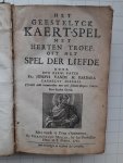 Joseph vande h barbara - Het geestelyke kaert spel  met herten troef oft het spel der liefde