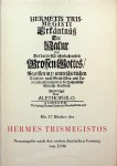  - Die 17 Bücher des Hermes Trismegistos
