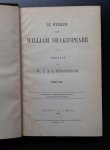 William Shakespeare    L.A.J. Burgersdijk(vertaling) - De werken van William Shakespeare deel 10  Coriolanus - Pericles vorst vanTirus - Een winteravondsprookje