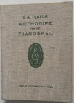 Textor K A - Methodiek van het pianospel Een handboek bij de studie van het piano-onderwijs ten dienste der muziekexamens