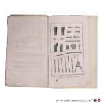 (Diderot & d'Alembert, éd.) - (Encyclopédie: planches d'une section dans Tome IX:).Tabletier, cornetier. Contenant 16 planches (complète pour cette section et 2 feuilles 'Explication').