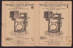 n.n - (BEDRIJF CATALOGUS - TRADE CATALOGUE) Hurtu - Machines a Coudre Francaises