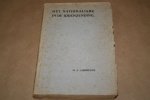 H.A. Lamprecht Dissertatie, scriptie, Nederlands, 1915 - Het Nationalisme in de Jodenzending