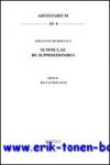 R. van der Lecq (ed.); - Johannes Buridanus: Summulae: De suppositionibus,