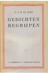 Haes, L.F.M. de - Gedichten begrijpen