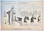 Braakensiek, Johan (1858-1940) - [Original lithograph/lithografie by Johan Braakensiek] Een veel belovend Ministerie, 22 September 1901, 1 pp.