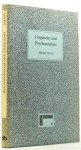 ARRIVÉ, M. - Linguistics and psychoanalysis. Freud, Saussure, Hjelmslev, Lacan and others. With a preface by J-C. Coquet. Translated from the French by J. Leader.
