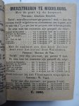 No author. - Middelburgsche almanak, naar den nieuwen stijl, voor het schrikkel-jaar onzes Heeren Jesu Christi 1884. Voorzien met alle de Zeeuwsche jaar- paarden- beesten- en leermarkten, alsmede het op- en ondergaan van de zon en maan. No author. - Middelburgsche almanak, naar den nieuwen stijl, voor het schrikkel-jaar onzes Heeren Jesu Christi 1884. Voorzien met alle de Zeeuwsche jaar- paarden- beesten- en leermarkten, alsmede het op- en ondergaan van de zon en maan.