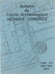  - Bulletin du Cercle Archéologique Hesbaye-Condroz (Volume 19, 1985-1986)