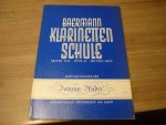 Baermann; Carl (1810–1885) - Klarinettenschule op. 63 – Erster Teil Band 3; Jubilaumausgabe; Muziek lesboek