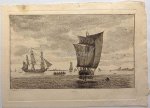 BAGELAAR, ERNST WILLEM JAN (1775-1837), - Seascape with sailship and warship