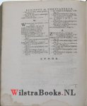 Ridderus, Franciscus - Sevenvoudige Oeffeningen over de Catechismus, zijnde Ziel-Bereydende. Waerheydt-Bevestigende. Historisch-Nuttige. Geloofs-Bevorderende. Dwalingh-Stuttende. Practyck-Lievende. Gemoet-Onderrichtende.