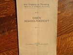  - Eigen schooltoezicht