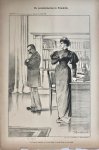 Braakensiek, Johan (1858-1940) - [Original lithograph/lithografie by Johan Braakensiek] De presidentcrisis in Frankrijk, 20 Januari 1895, 1 pp.