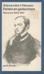 Herzen, Alexander I. - Feiten en gedachten. Memoires, tweede boek 1838-1847.