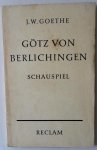 Goethe, J.W. - Gotz von Berlichingen Schauspiel. Toneeltekst