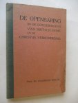 Heiler Prof. Dr. Friedrich - De Openbaring in de godsdiensten van Britsch-Indie en de Christus-verkondiging