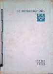 Drukker, J. - en anderen - Gedenkboek ter gelegenheid van het gouden jubileum der Soerabajasche Schoolvereeniging voorheen "De Meisjesschool" 1883-1933