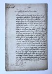  - [Manuscript, 20th century copy of manuscript from 1672, council Amsterdam] 20th century copy of a letter of the Maior (burgemeester) and council of Amsterdam to the regent (stadhouder), d.d. 14-9-1672, about the murmer of a certain number of t...