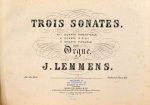 Lemmens, J.N.: - Trois sonates pour orgue