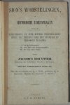 Fruytier, J. - Sion's worstelingen of Historische Zamenspraken over de verscheidene en zeer bittere wederwaardigheden van Christus' Kerk met openbare en verborgen vijanden.