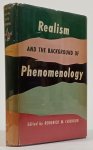 CHISHOLM, R.M., (ED.) - Realism and the background of phenomenology.