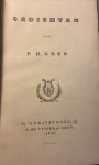 Greb, Frederik Hendrik - Gedichten. Den Haag, S. de Visser en zoon, 1837.