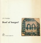Reijntjes, J.M. - Boef of burger? - Rede 1989