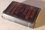 Mansfield K. - Katherine Mansfield's letters to John Middleton Murry