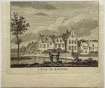 J. Bulthuis, K.F. Bendorp - Antieke prent Brabant: T' Huis te Meeuwen.