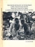 Schaik, C.P. - The Socio-ecology of Sumatran long-tailed macaques (Maca Fascicularis) I. Costs and Benefits of group living.