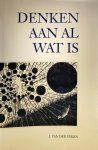 Jan van der Veken - Denken aan al wat is Jan van der Veken - Denken aan al wat is