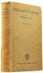 STERN, W. - Die differentielle Psychologie in ihren methodischen Grundlagen. Dritte Auflage. Unveränderter Abdruck der Ausgabe von 1911. Vermehrt um ein Nachwort 1921 nebst neuer Bibliographie.