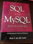 Van Der Lans, Rick F. - SQL for Mysql Developers / The Comprehensive Tutorial and Reference