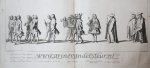 Jan Punt (1711-1779), after Pieter van Cuyck (1720-1787) - [Antique print, etching, Delft] Plate from the funerary procession of Willem Carel Hendrik Friso, on February the 4th 1752, published 1755.