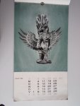  - Kalender Delfts Ethnografisch Museum 1968