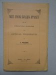 Vreede, C.. - Night- and fog signalling apparatus for the international signal-book and optical telegraph.