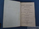 Marquis de SY. - L'art poétique d'Horace, traduit en vers français; suivi de la seconde édition de la Chute de Rufin, poëme en deux chants, traduit de Claudien.
