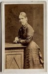 Westenborg, C.E. Arnhem - Photography carte-de-visite | Portrait photo of Laura Coster-Wolde, 1879.