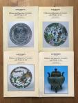 - 4 Auction Catalogues Sotheby's Amsterdam: Chinese and Japanese Ceramics and Works of Art, 13th May 1987 - 16th December 1987 - 6th June 1988 - 17th October 1988