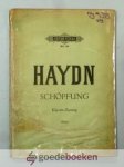 Haydn, Joseph - Die Schöpfung --- Oratorium. Klavierauszug von Julius Stern. Nummer 66 / 7619 Haydn, Joseph - Die Schöpfung --- Oratorium. Klavierauszug von Julius Stern. Nummer 66 / 7619