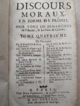 Onbekend - Discours moraux en forme des prones pour tous les Dimanches de l'annee & Les feries de careme (Tome I. II. III, IV. V)