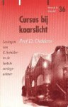 Deddens, Prof.drs. D. - Cursus bij kaarslicht. Lezingen van K. Schilder in de laatste oorlogswinter. Eerste deel