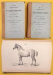 SCHIMMEL, W.C. - Handleiding tot de paardenkennis voor de Cadetten der Cavalerie en Artillerie. Eerste + Tweede deel.